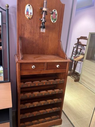 Cantinetta per vino in legno