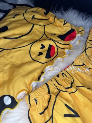 Conjunto pijama emoji talla S