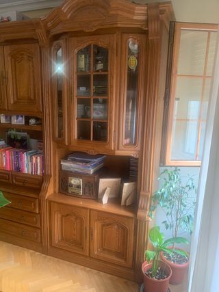 Mueble de salón de castaño macizó