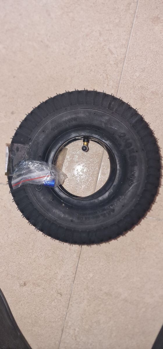 Rueda 260x85 mm + Cámara Neumática