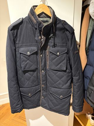 Hackett Chaquetón Invierno Azul Marino