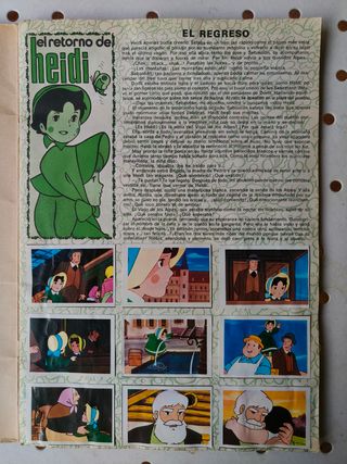 Álbum Cromos Heidi El Retorno