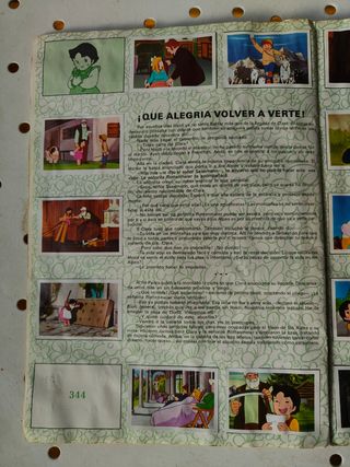 Álbum Cromos Heidi El Retorno