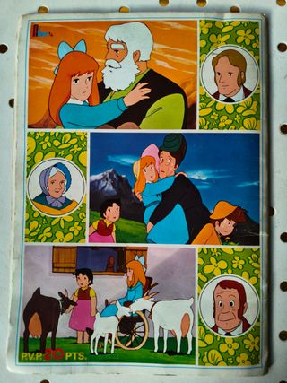 Álbum Cromos Heidi El Retorno