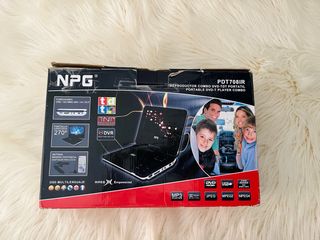 Reproductor DVD Portátil NPG PDT708IR