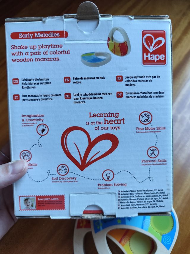 Maracas Hape Shake it Up Duo