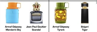 Armaf Mandarin Sky y Odyssey Tyrant