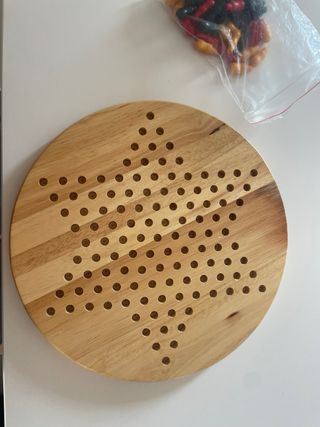 Juego de mesa Damas chinas de madera