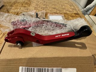 Palancas Freno Embrague MT125 Rojas
