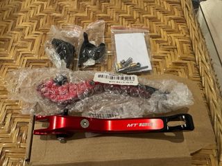 Palancas Freno Embrague MT125 Rojas