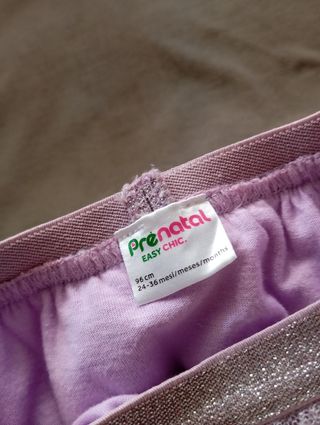 Falda tul niña morada y plateada