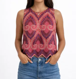 Top viral bordados Zara