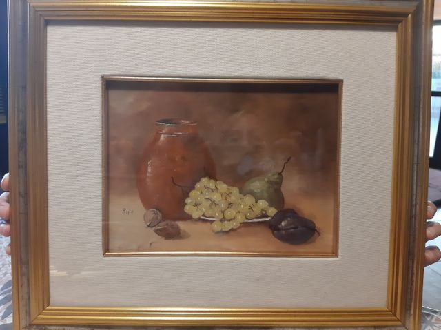 Dipinto quadro incorniciato