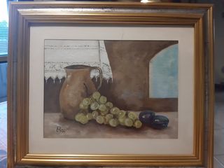 Dipinto quadro incorniciato