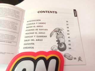 RAYMAN PS1 PSX PAL ESPAÑA
