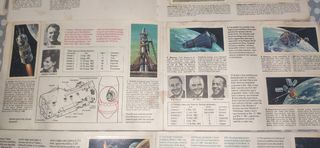 8 album cromos Brooke Bond (varios temas)