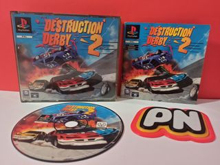 DESTRUCTION DERBY 2 PS1 PSX PAL ESPAÑA