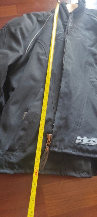 Chaqueta Moto Mujer Negra