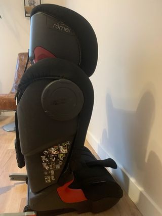 Silla coche Britax Römer negra Kidfix II (isofix) 