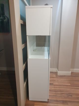 Mueble Vitrina Comedor Blanco