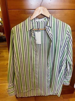Camisa Mango Rayas Mujer Talla S