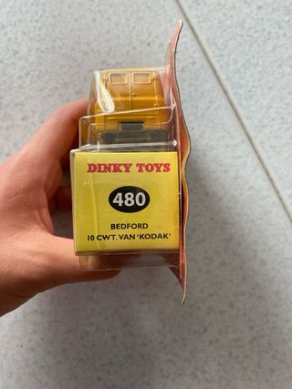 Dinky Toys Bedford Kodak Giallo