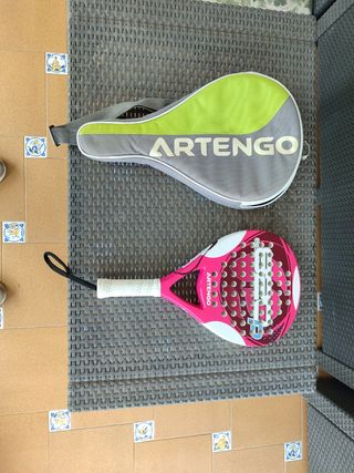 Raqueta de pádel Artengo rosa