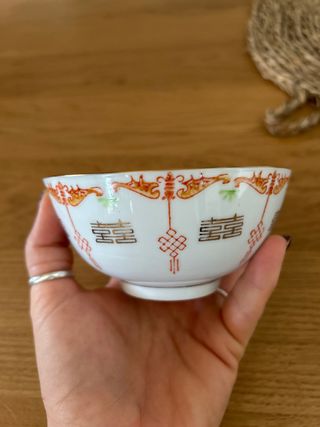 Cuenco de porcelana
