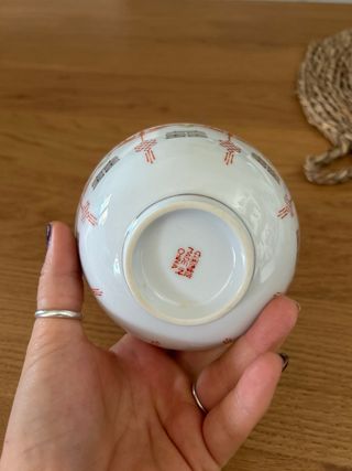 Cuenco de porcelana