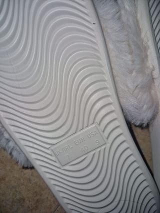 Chanclas blancas 