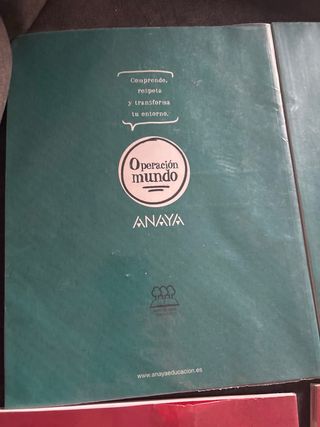 3 libros de texto de 1 de la eso 