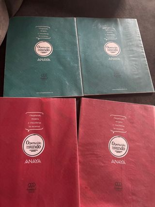 3 libros de texto de 1 de la eso 