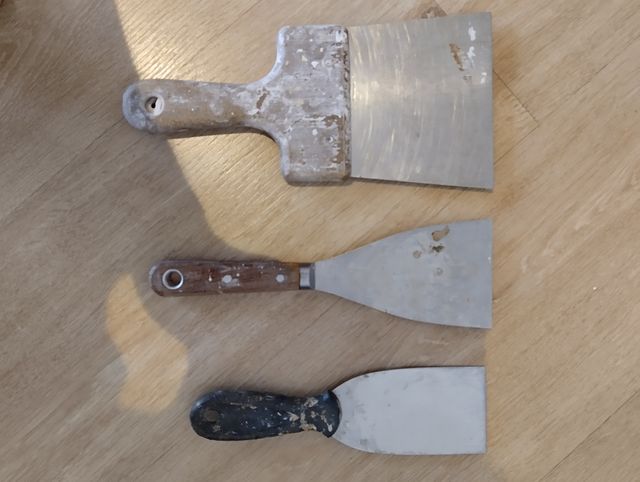 Lote de 3 espátulas