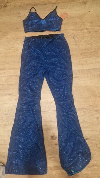 Conjunto brillante mujer