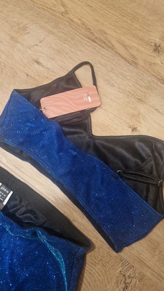 Conjunto brillante mujer