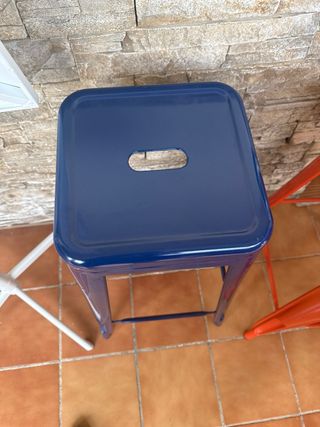 Conjunto mesa y sillas exterior metal