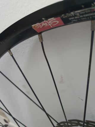 Rueda 26 Eje 20mm Buje Hope