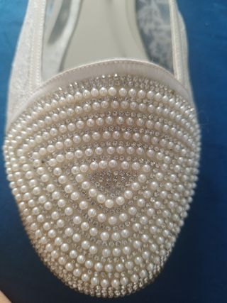 Ballerine eleganti bianche n 41