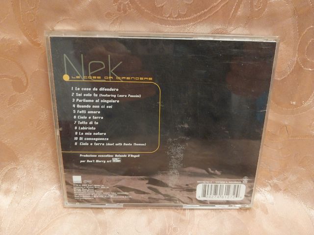Nek - Le cose da difendere CD album 2002