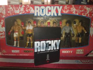 Lote Figuras Rocky I, II, V, Balboa