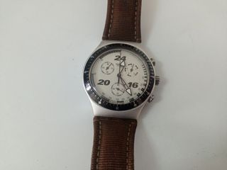 Orologio Swatch Chronograph Brown