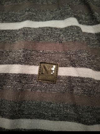 Camiseta Massana Vintage Rayas Azules