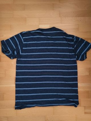 Camiseta Massana Vintage Rayas Azules