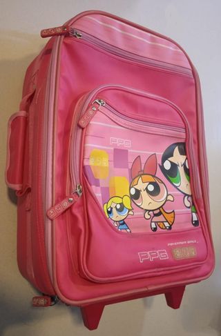 Maleta Supernenas Infantil Rosa