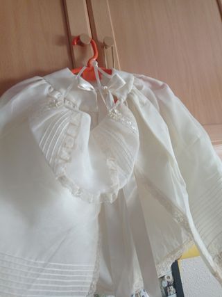 Traje de cristianar organza