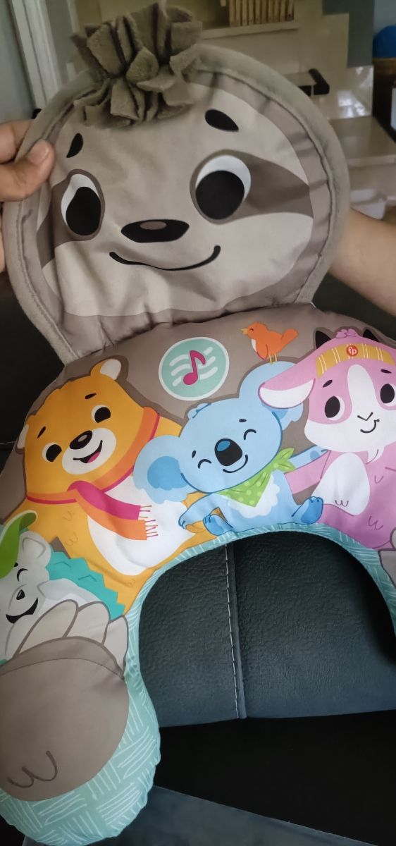 Cojín Musical Bebé Boca Abajo