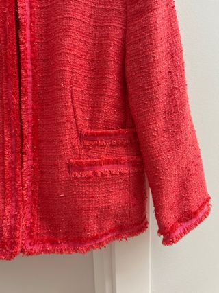 Blazer Chanel Easy Wear Rojo Talla XS