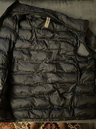 Chaleco acolchado Pull & Bear negro