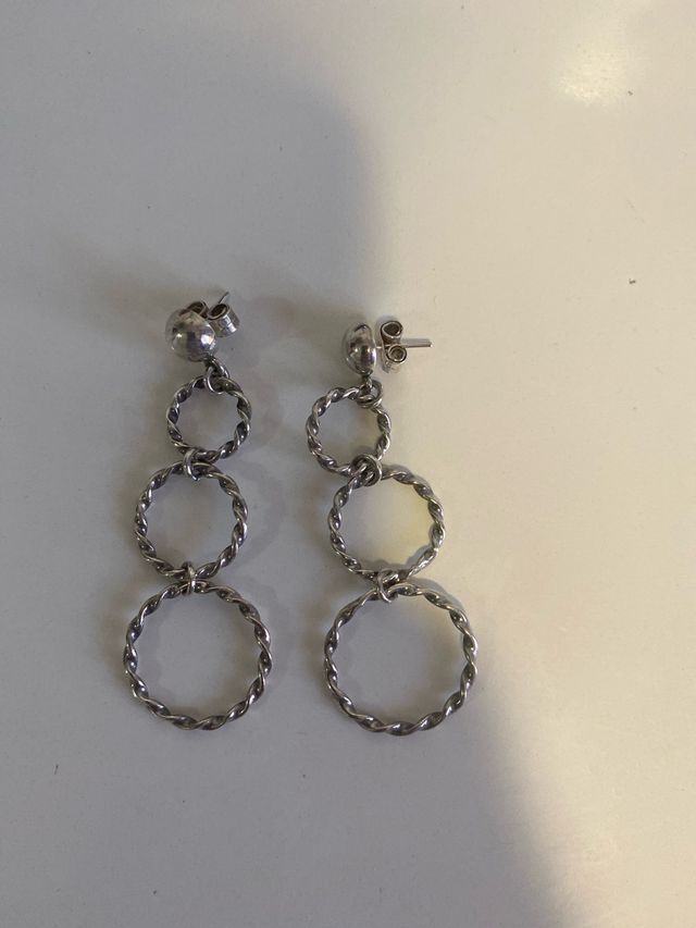 Orecchini lunghi in argento