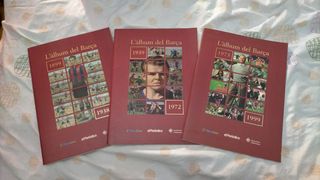 F. C. Barcelona. 3 albums en excelente estado. Ver
